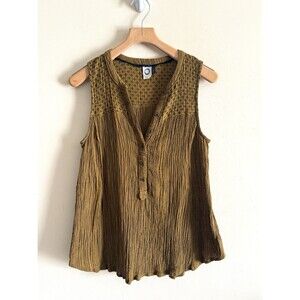 Anthropologie Women's Akemi + Kin Marais Swing Tank Gauzy Size large 12 EUC Boho